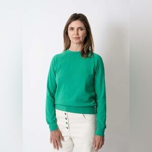 Hey Gang sweatshirt in teal green size 2